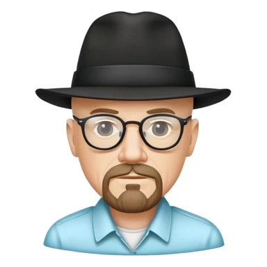 Heisenberg from breaking bad sticker