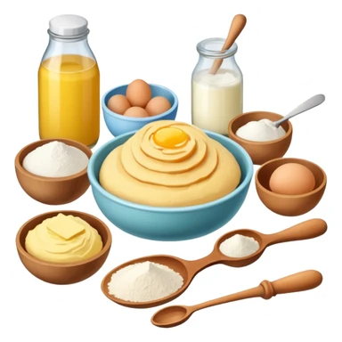 hobby baking ingredients sticker