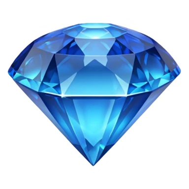 Magic blue gem VFX sticker