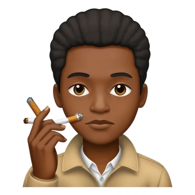 Black with a joint sticker