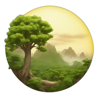 National geographic natural sticker