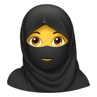 niqabi  sticker