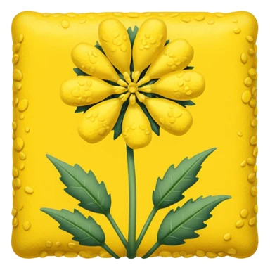 Rapeseed sticker