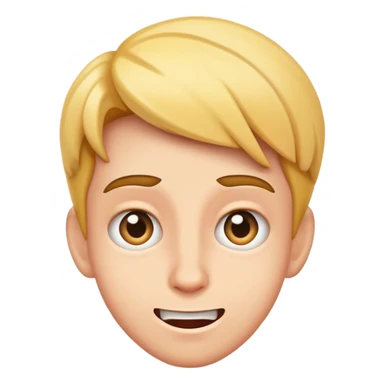 Nodding along with a clueless, forced grin. sticker