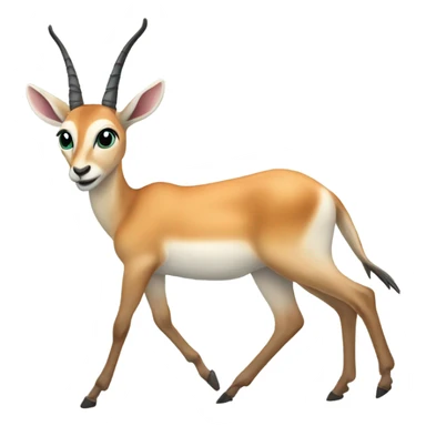 Fairy gazelle  sticker