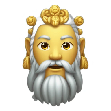 name of a god in Chinese mythology sticker