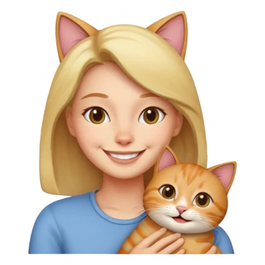 loving a cat sticker