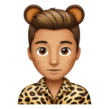 Décolleté animalier sticker