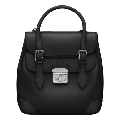 Black Prada bag sticker