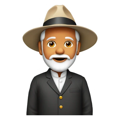 Narendra modi with hat sticker