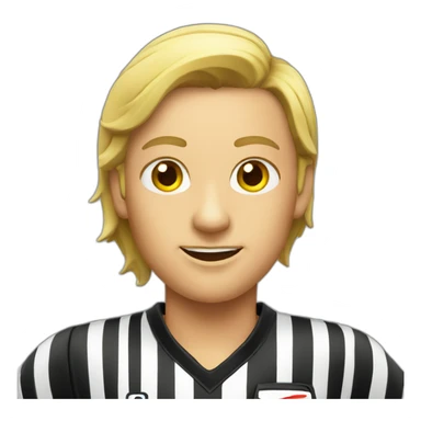 Fieldhockey referee sticker