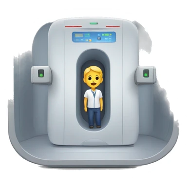 airport body scanner sticker