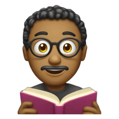 Library eat a book sticker