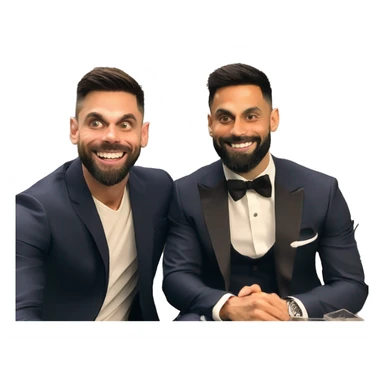 Virat kohli meet Messi and Cristiano Ronaldo best picture sticker