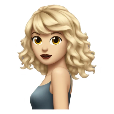 singer like taylor swift sticker