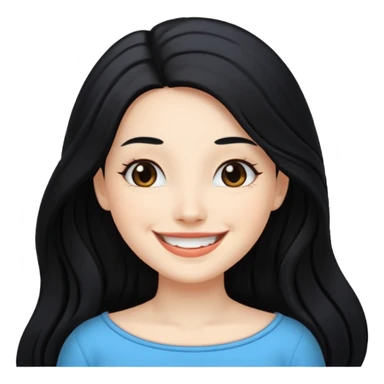 reina del mar piel blanca sticker