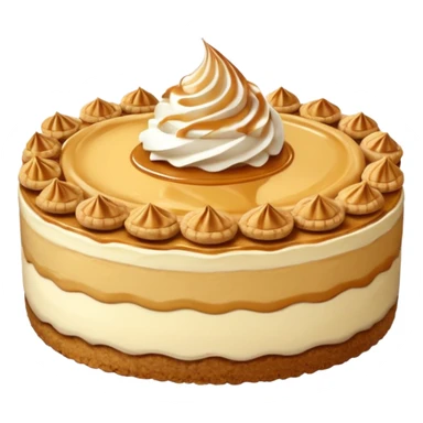kurabiye ezmeli cheesecake sticker
