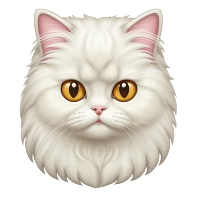 A Persian cat sticker