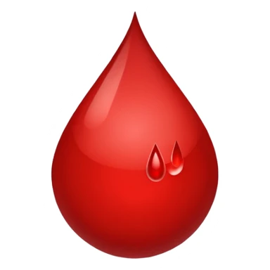 drop of blood sticker