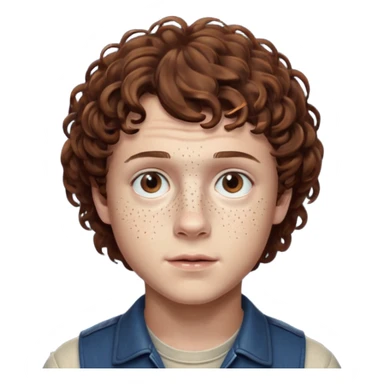 Dustin stranger things sticker