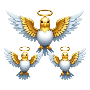 6 winged seraphim sticker