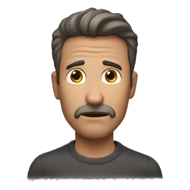 Man disappearing  sticker