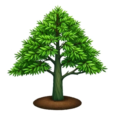 Tea tree sticker