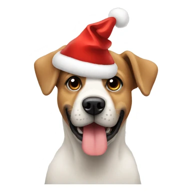 Perro navideño  sticker