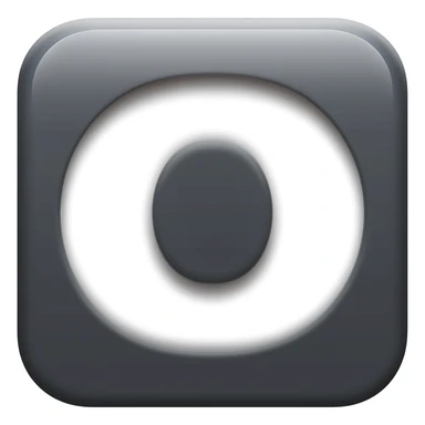 white f logo sticker