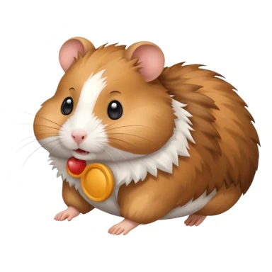Hamster running sticker