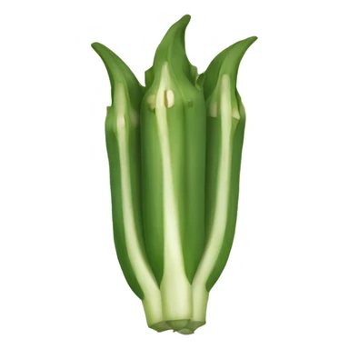 Okra sticker
