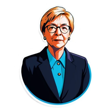 Gov Janet mills arrested sticker