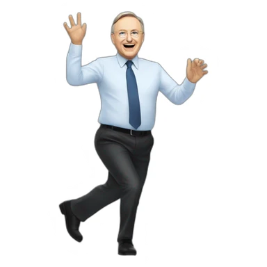 Prime Minister Albanese Default dance sticker