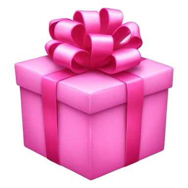 pink gift sticker