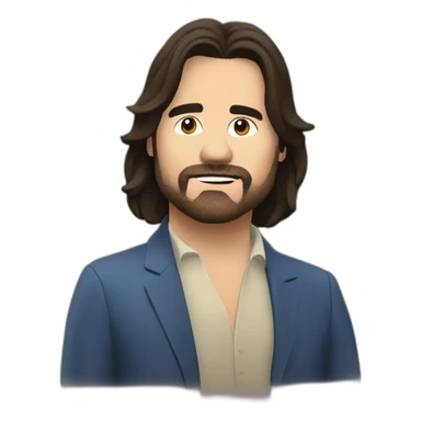 Matt berry as Steven Toast with text YES sticker
