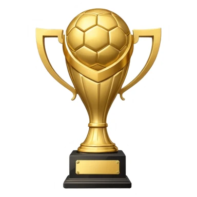 create an airbnb category icon that looks like a fifa world cup trohy sticker