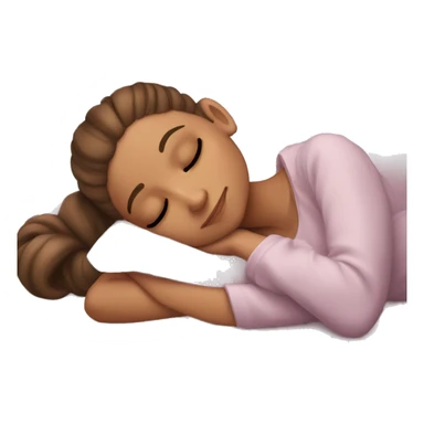 Ariana Grande sleeping sticker