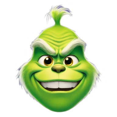 the Grinch sticker