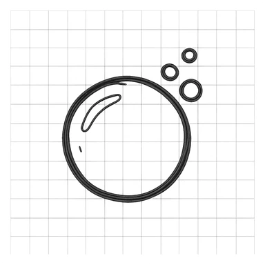 bubble, hand-drawn style sticker