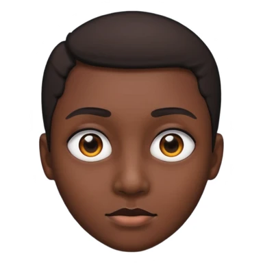 I said black eyes sticker