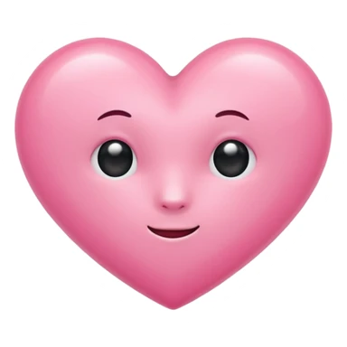 Heart cute xmas pink sticker