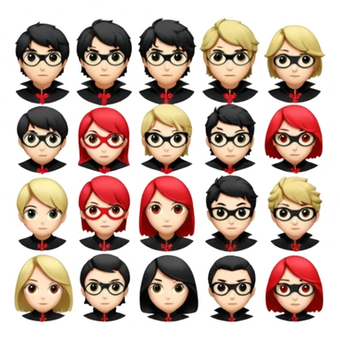 persona 5 royal emojis of cast create them sticker
