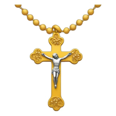 Rosary sticker