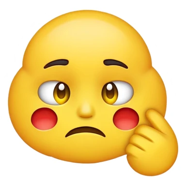 economically broke yellow emoji sticker