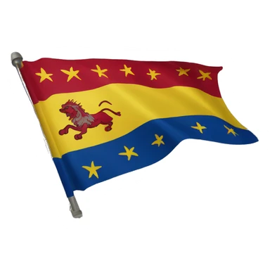 Occitania-flag sticker