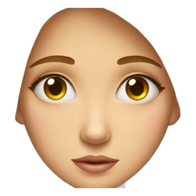 Fille etoile dans les yeux sticker