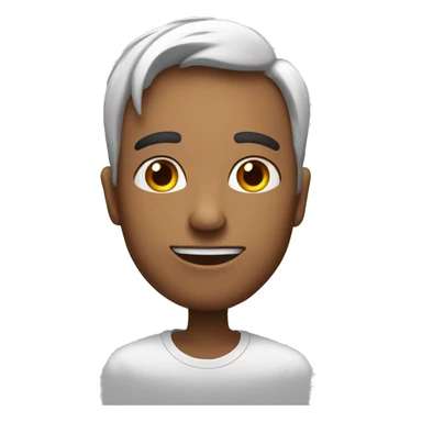 Emjoi Face  in love Short before exploding  sticker