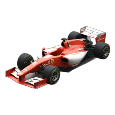 F1-car sticker