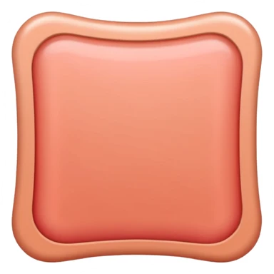 Make salmon flesh in iPhone emoji style sticker