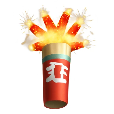 Chinese Firecracker sticker